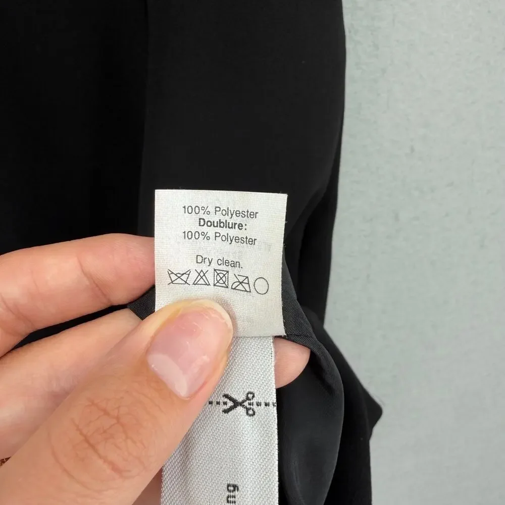 J. Crew Black Sleeveless A-Line High Neck Chic Basic Capsule Transitional Dress